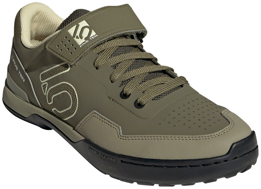 Five Ten Kestrel Lace Mountain Clipless Shoes - Men's, Focus Olive/Sandy Beige/Orbit Green