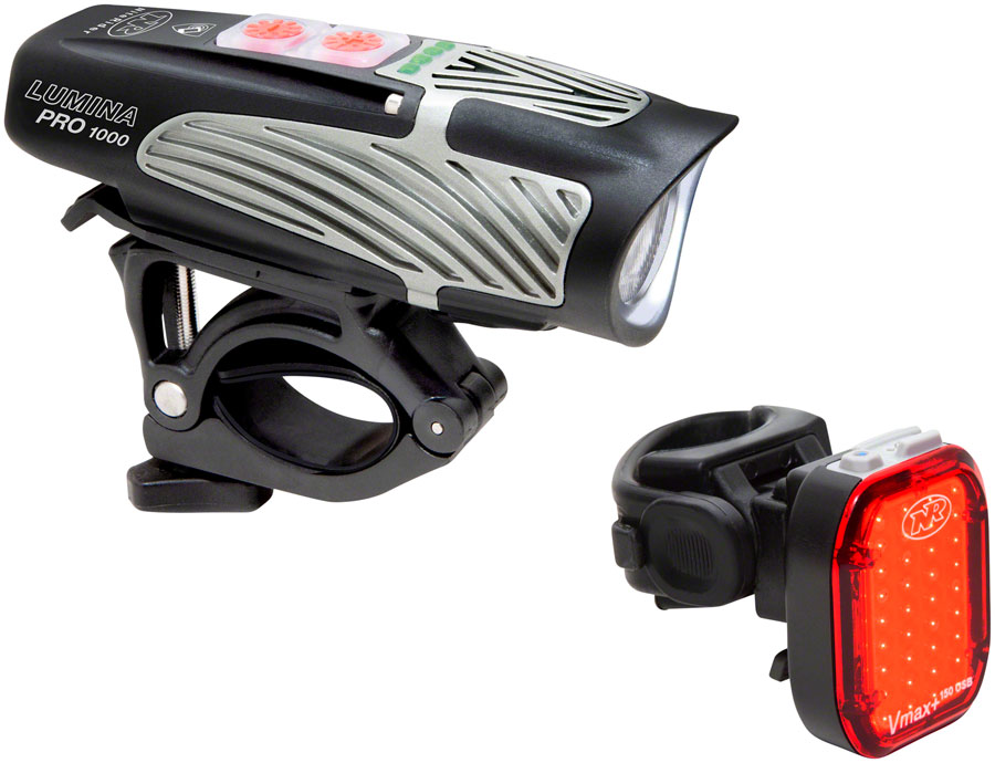 NiteRider Lumina Pro 1000/Vmax+ Headlight/Taillight Set NiteRider Lumina Pro 1000/Vmax+ Headlight/Taillight Set