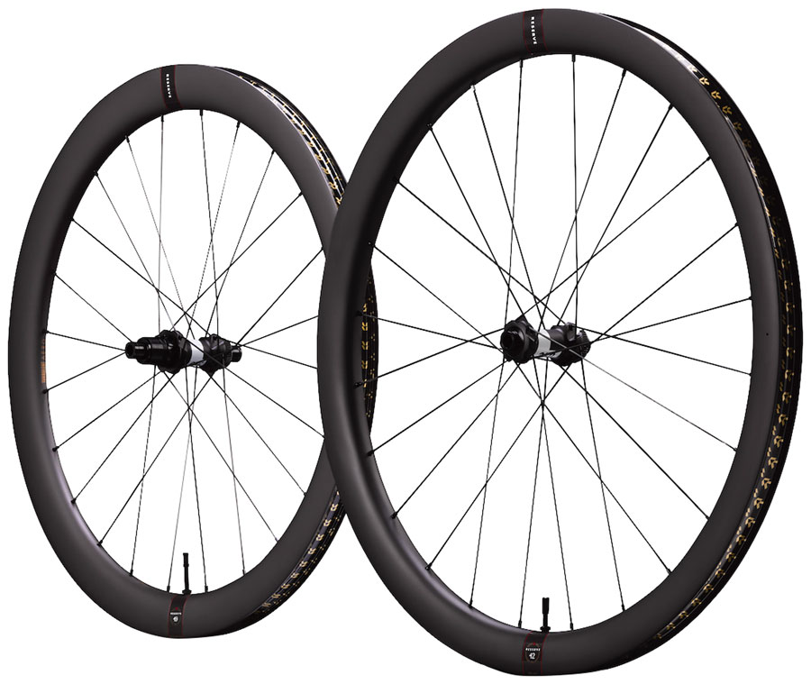 Reserve Wheels Reserve 42/49 Turbulent Aero Wheelset - 700 12 x 100/12 x 142 Center-Lock XDR Carbon DT240 Reserve Wheels Reserve 42/49 Turbulent Aero Wheelset - 700 12 x 100/12 x 142 Center-Lock XDR Carbon DT240