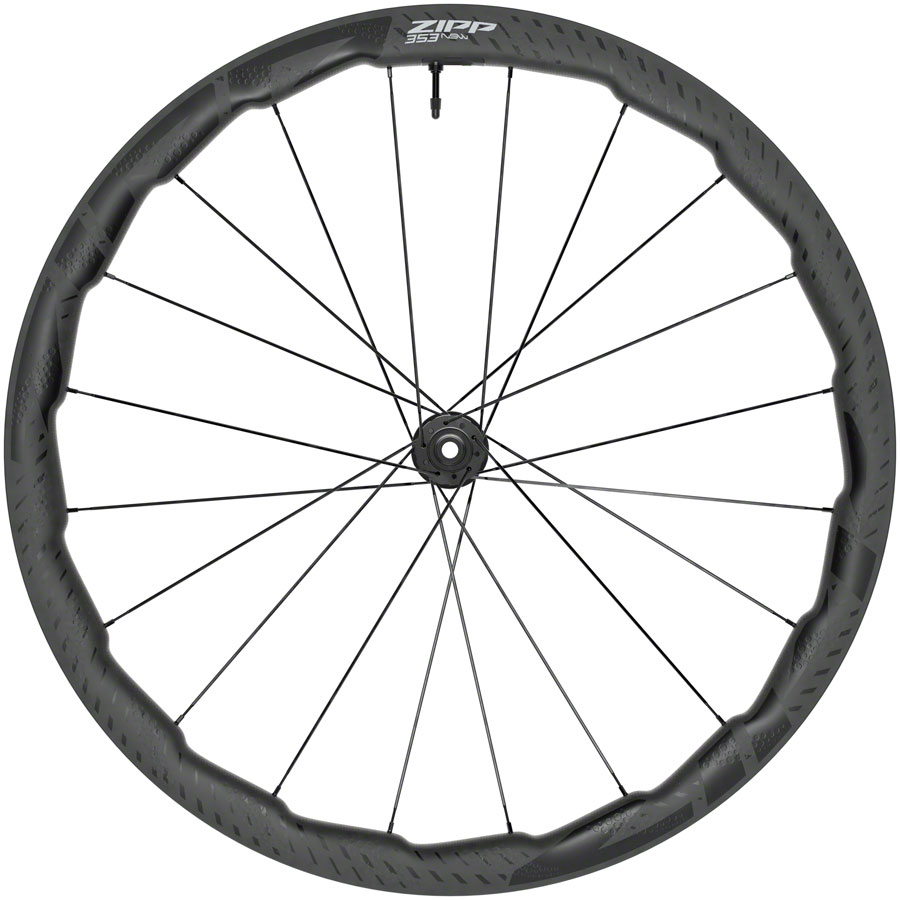 Zipp 353 NSW Front Wheel - 700 12 x 100mm Center-Lock Tubeless Carbon w/ Wheel Sensor B1