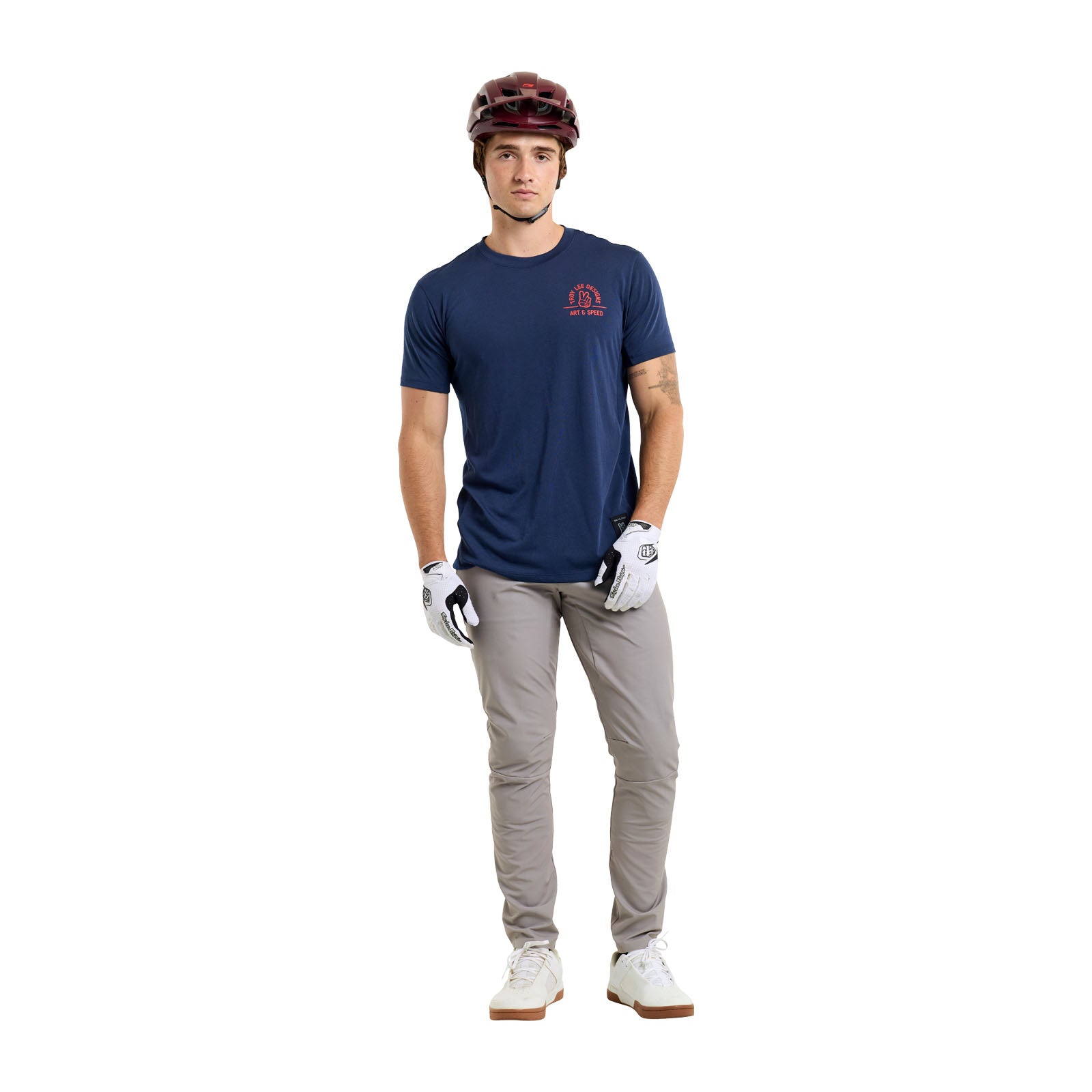 Skyline Short Sleeve Ride Tee Locals Midnight - Image 6