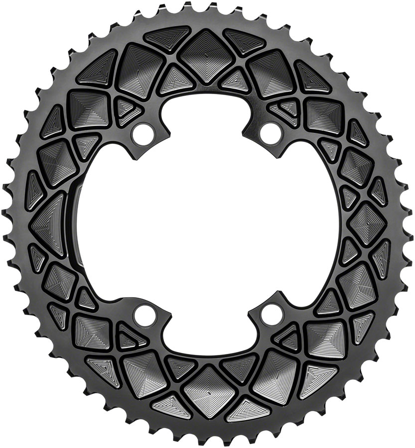 absoluteBLACK Premium Oval 110 BCD Road Inner Chainring Shimano Dura-Ace 9100 - 36t 110 Shimano Asymmetric BCD 4-Bolt BLK variant 4