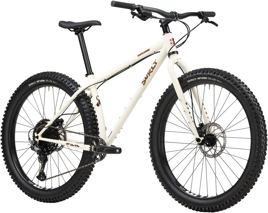 Surly Karate Monkey Bike - 27.5", Steel, Snow Mold White - Image 2