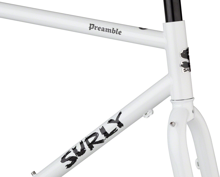 Surly Preamble Frameset - Thorfrost White - Image 2