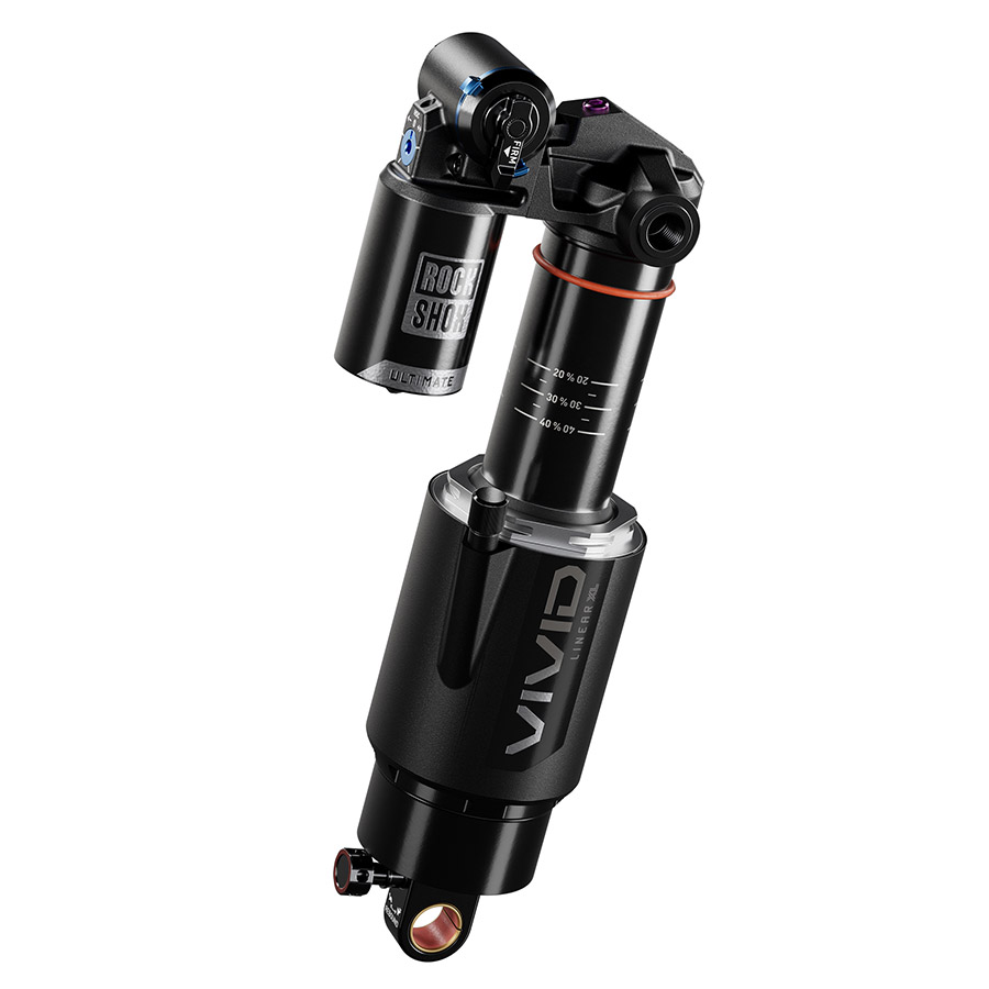 RockShox Vivid Ultimate D1 Rear shock 205x60 Shaft Eyelet: No Bushing - 90 Deg Rotation Body Eyelet: Trunnion 2 Tokens Reb55/Comp34 Lockout 25 Specialized Enduro (2020+) RockShox Vivid Ultimate D1 Rear shock 205x60 Shaft Eyelet: No Bushing - 90 Deg Rotation Body Eyelet: Trunnion 2 Tokens Reb55/Comp34 Lockout 25 Specialized Enduro (2020+)