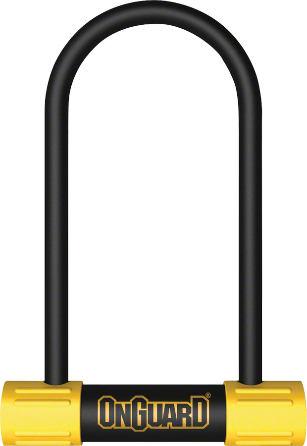 OnGuard BullDog Series U-Lock - 3.5 x 7" Keyed Black/Yellow Includes bracket OnGuard BullDog Series U-Lock - 3.5 x 7" Keyed Black/Yellow Includes bracket