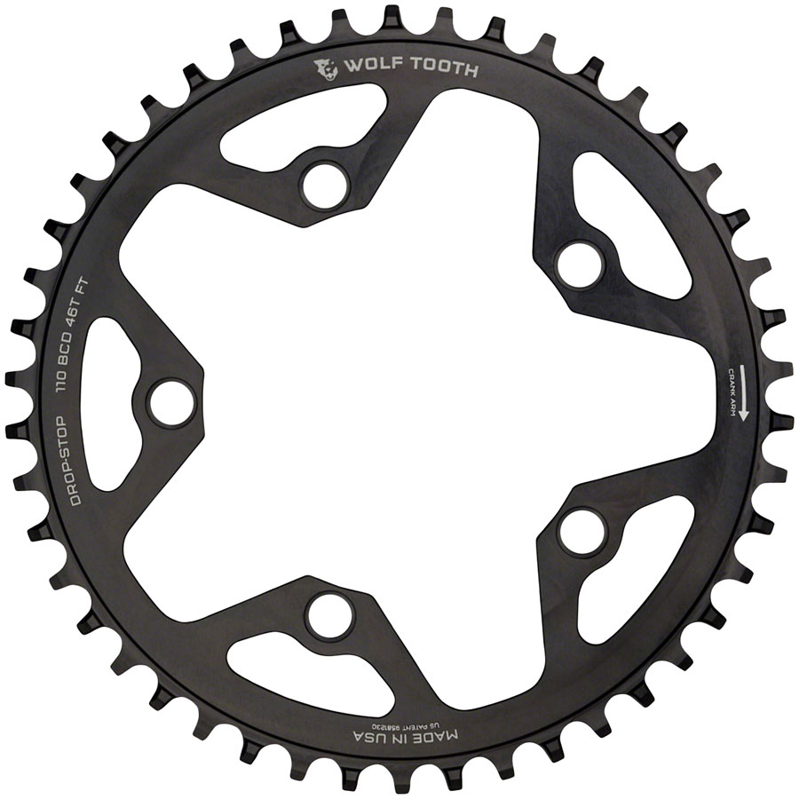 Wolf Tooth 110 BCD Cyclocross Road Chainring - Image 8