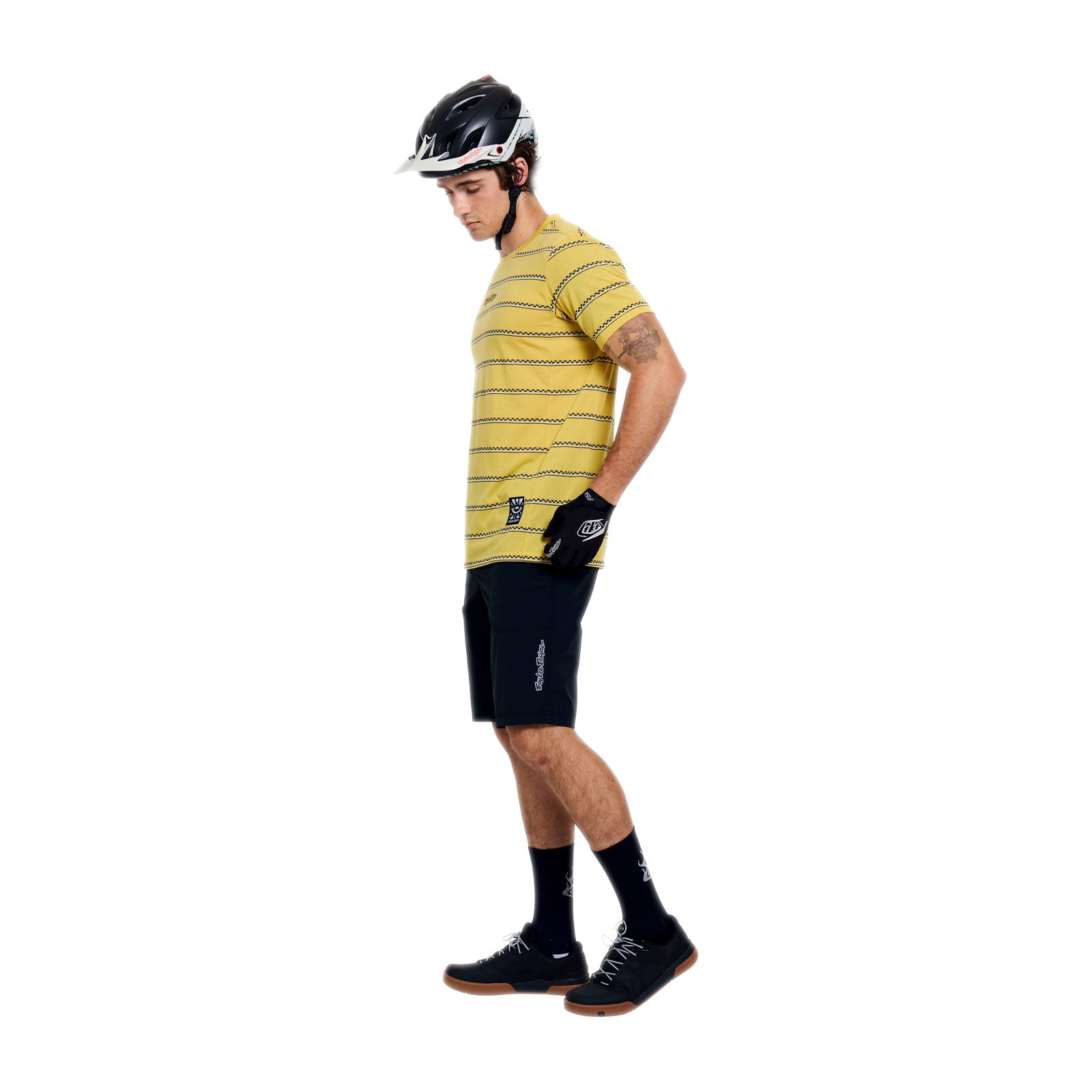 Skyline Ride SS Tee Checked Out Butter - Image 9