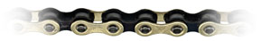 Izumi Chain V Super Toughness 1/8" Chain Gold/Black Izumi Chain V Super Toughness 1/8" Chain Gold/Black