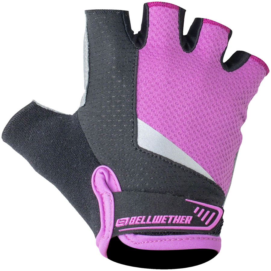 Bellwether Ergo Gel Gloves - Purple Short Finger Women's Medium