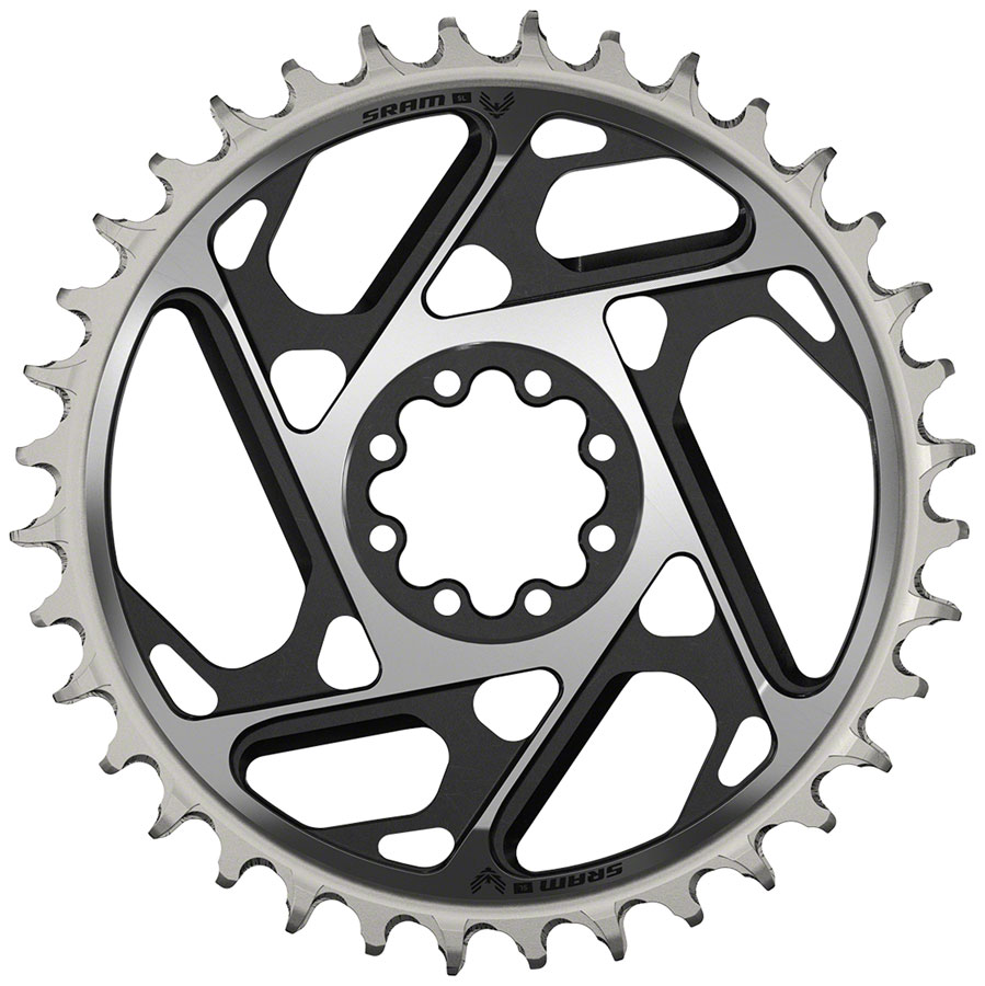 SRAM XX SL Eagle T-Type Direct Mount Chainring - Aluminum BLK/Silver D1 variant 3