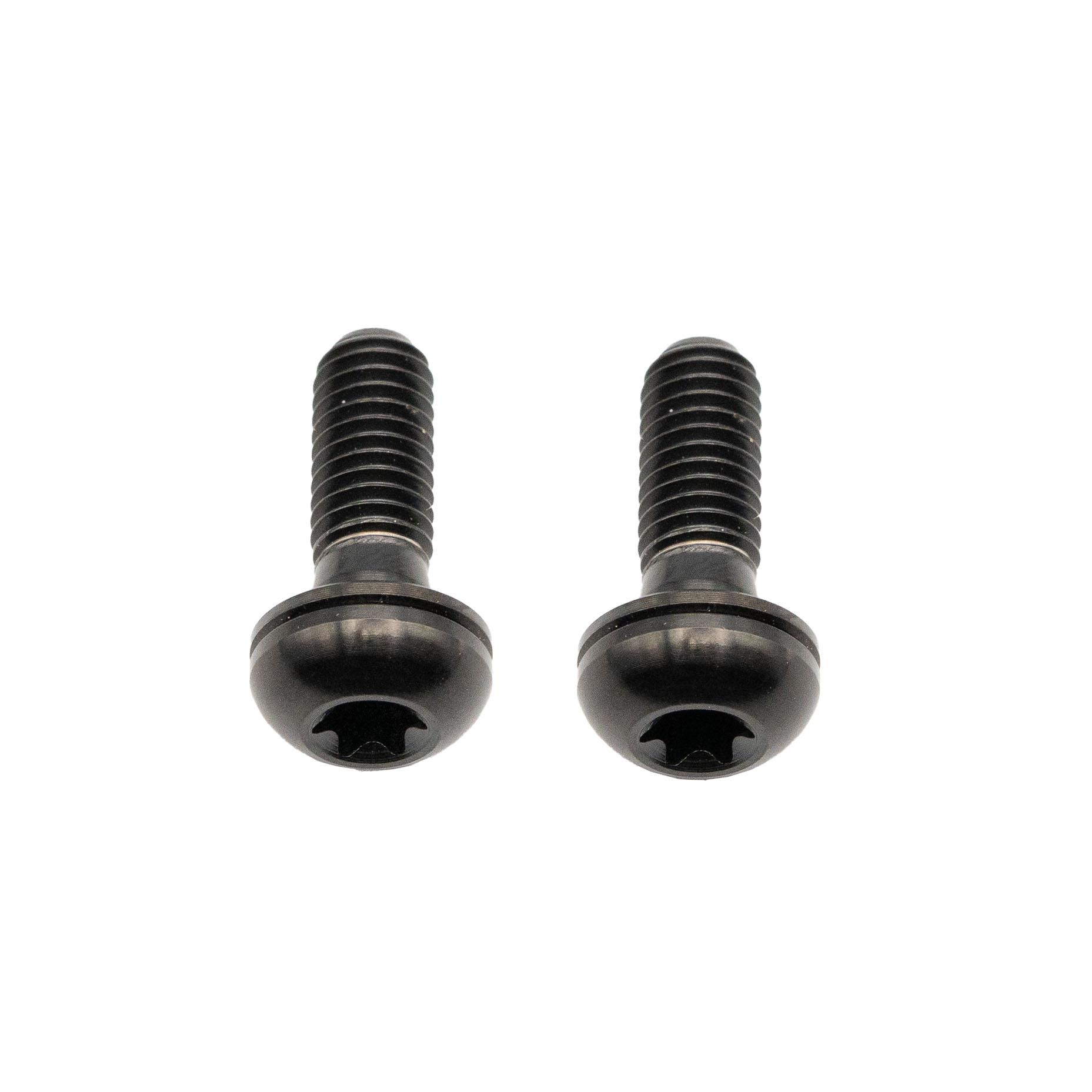 Better Bolts Titanium Flat Mount Bolt Kit 17mm Black 2/Count