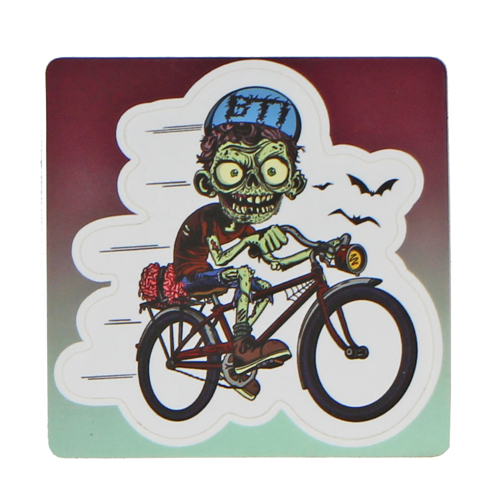 BTI Riding Zombie BTI Sticker