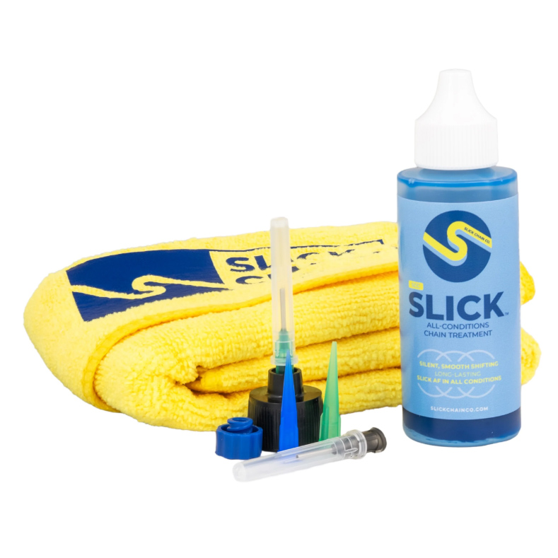 Ride It by SCC Tech Slick Drivetrain Treatment Kit 2oz/Applicator/Towel