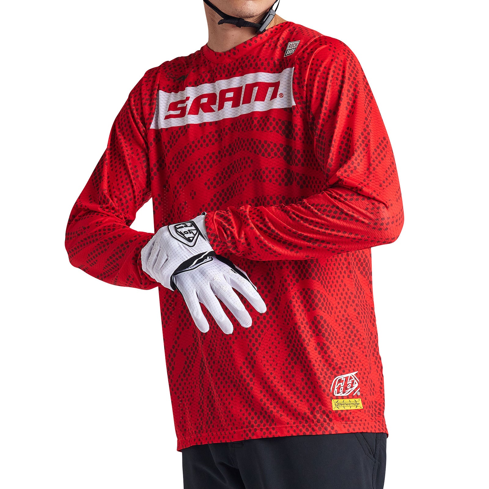 Skyline Air LS Jersey SRAM Roots Fiery Red - Image 5