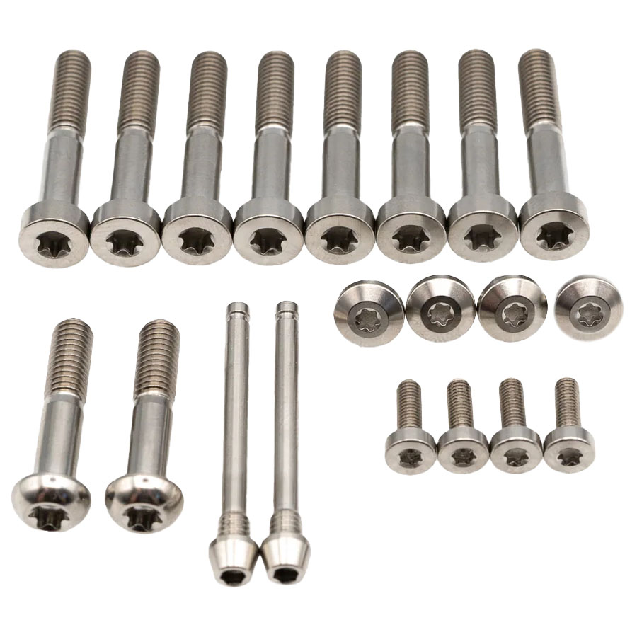 Better Bolts SRAM Maven Ti Brake Bolt Kit BRZ Silver 20/Ct 