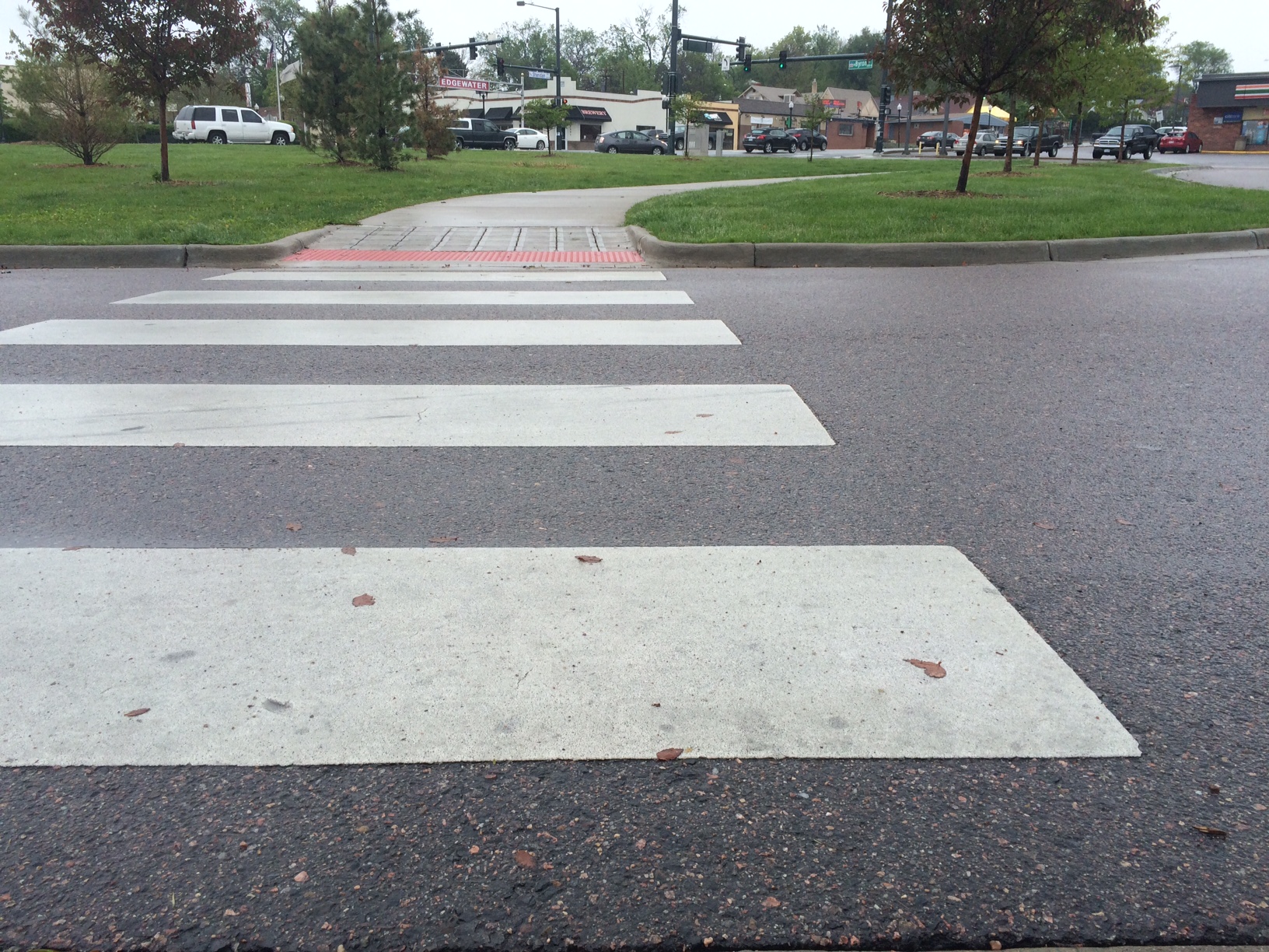 White rectangles of slippery death.