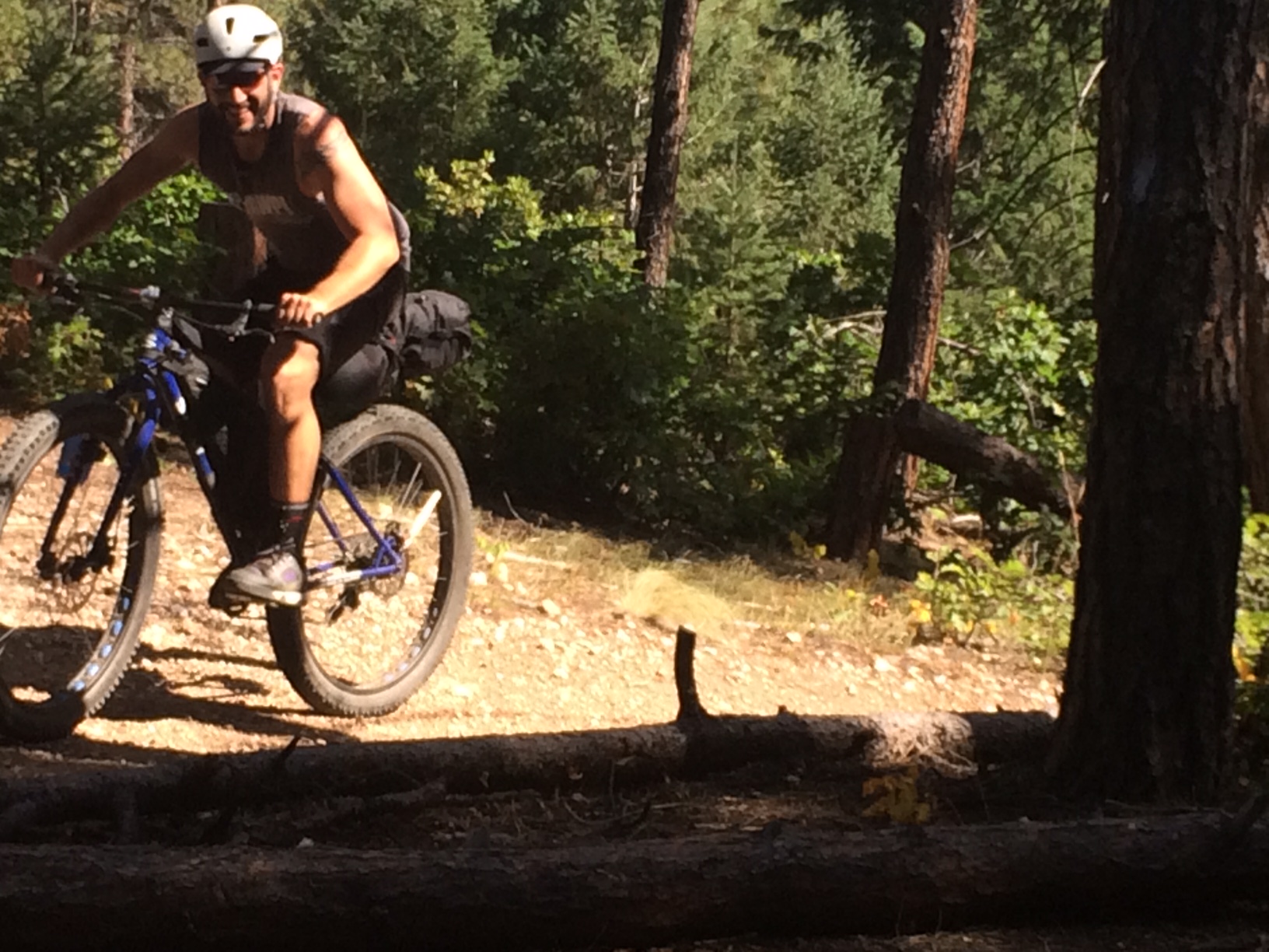 Nate usually seems pretty normal, but he enjoys terrible climbs.