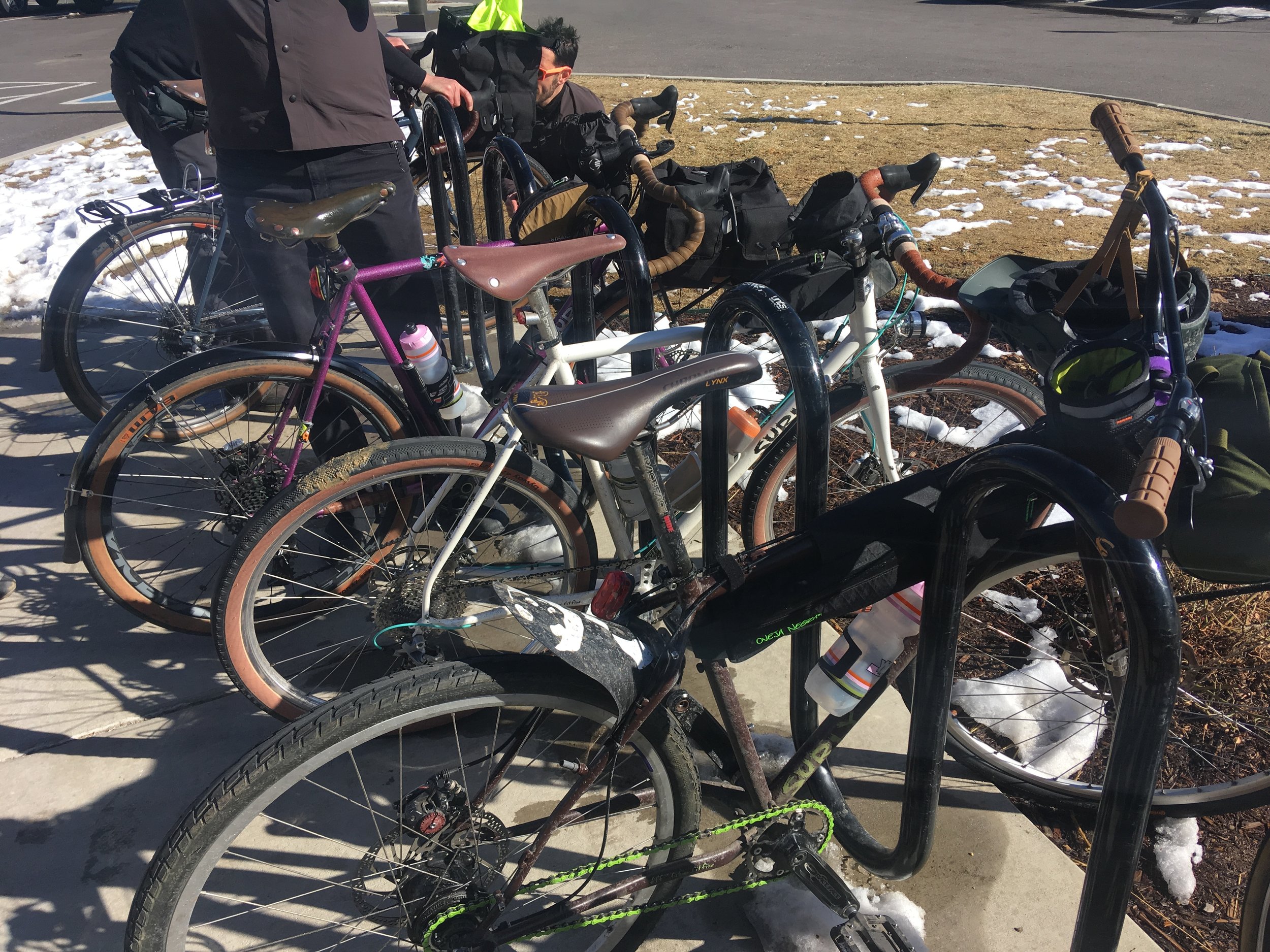 You will have to pee probably because you met up with a bunch of other Surly riders at a brewery.