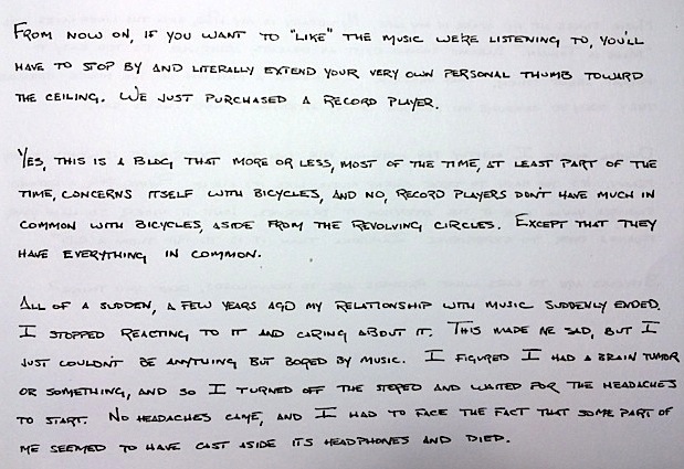 Our Hearts are Analog