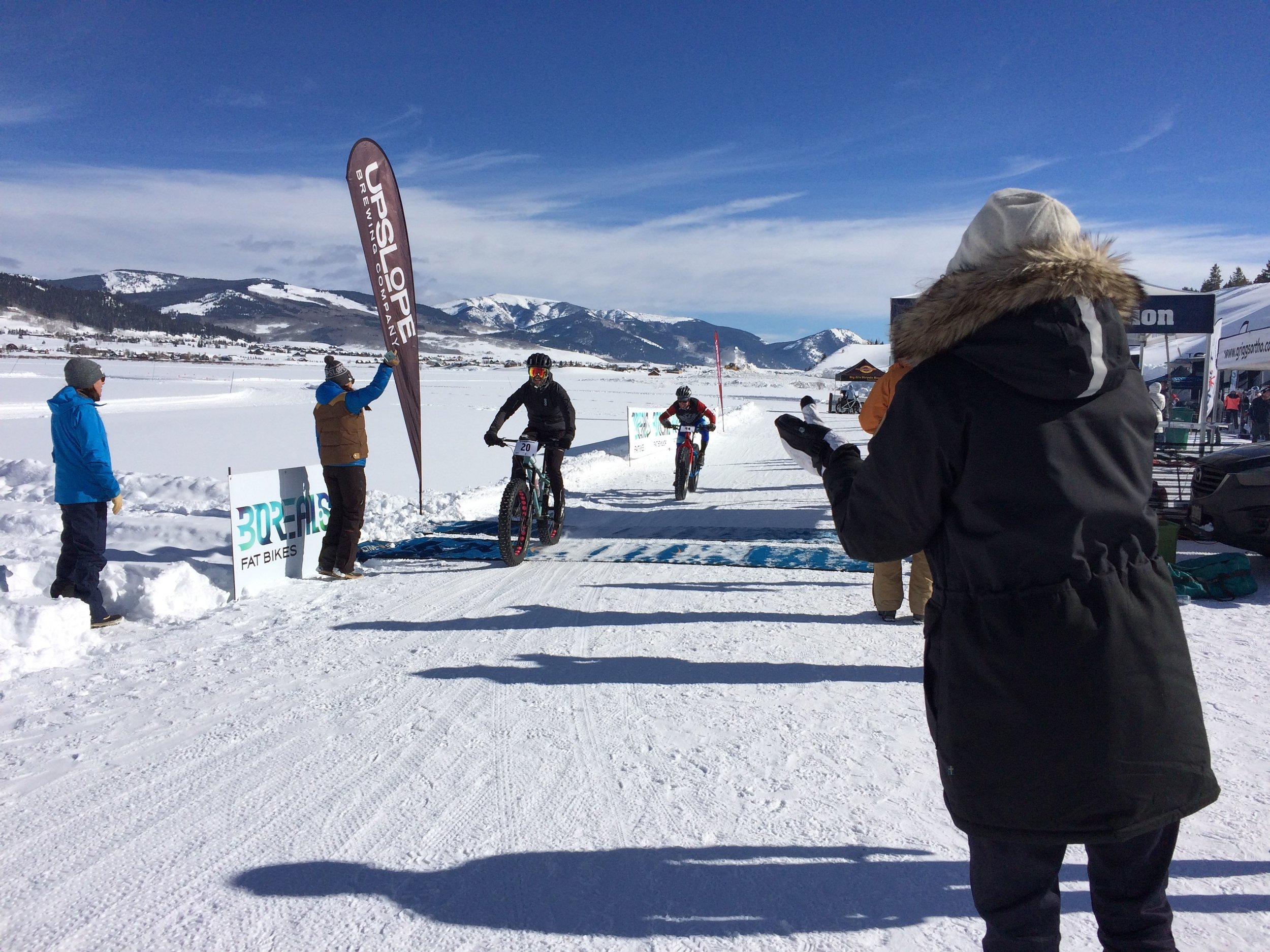 Steve somehow gets some sprinting done on a fatty.