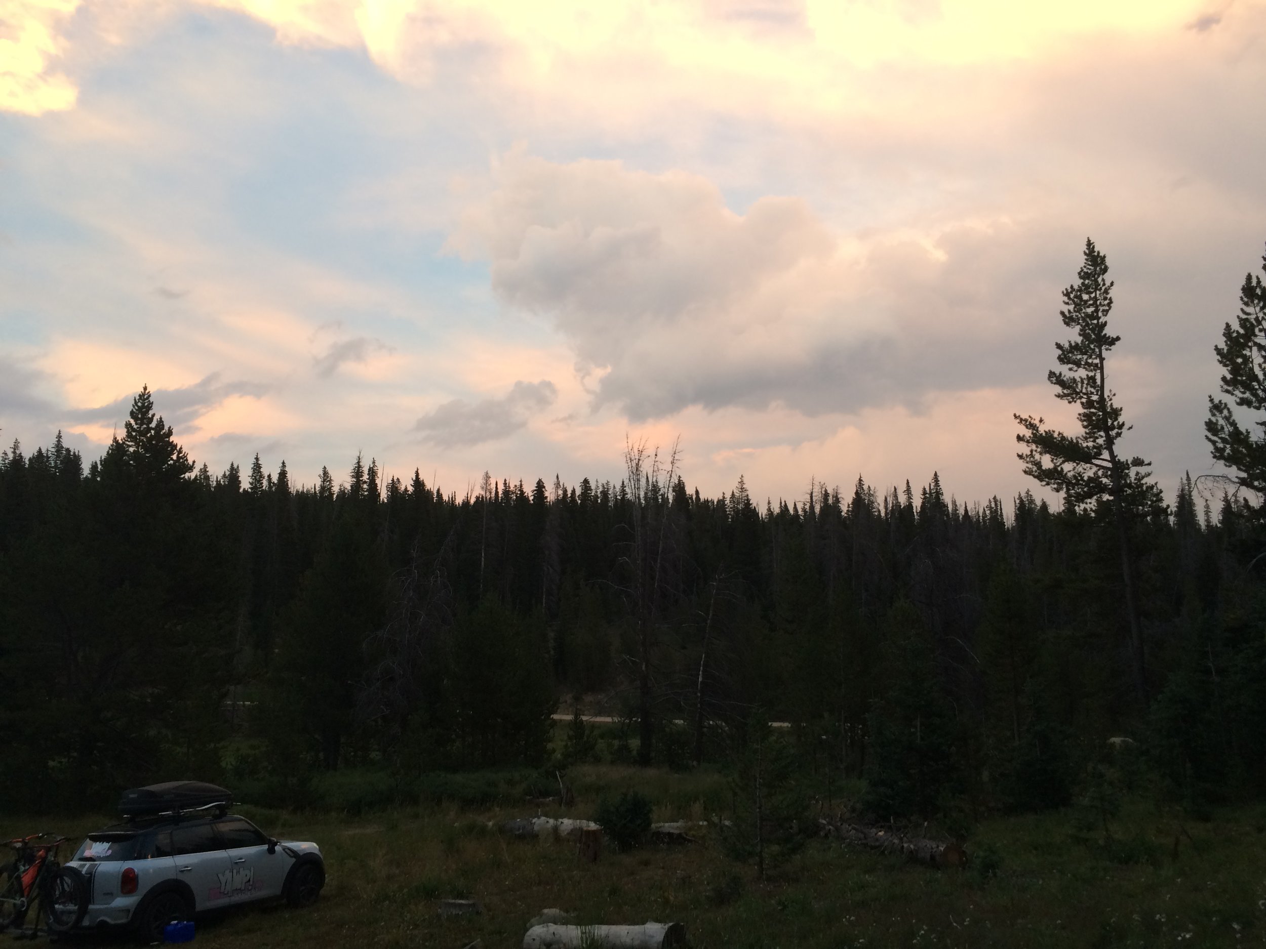 We missed a lot of good TV to watch some stupid clouds.