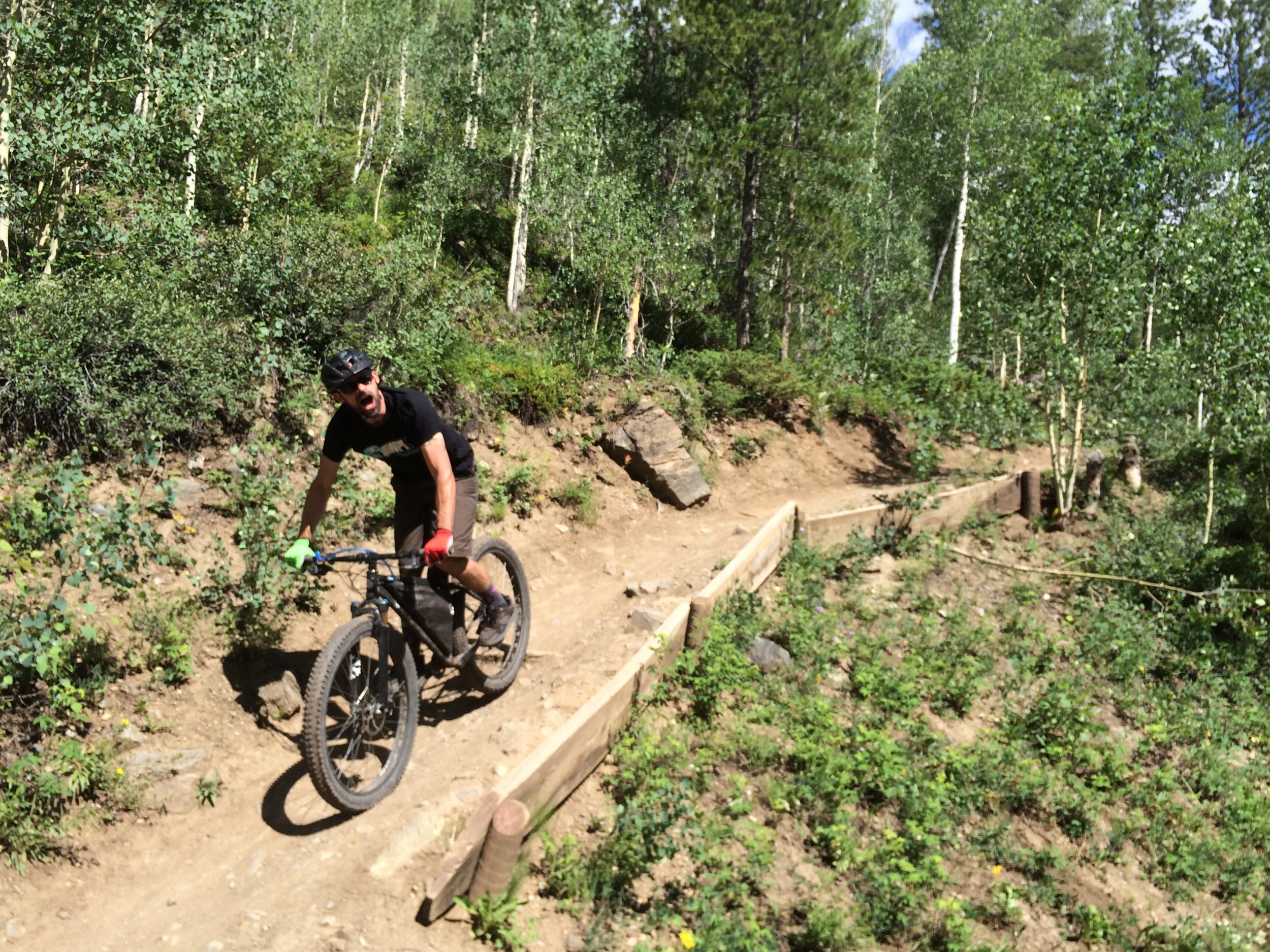 Is he YAWPing? I think he is.