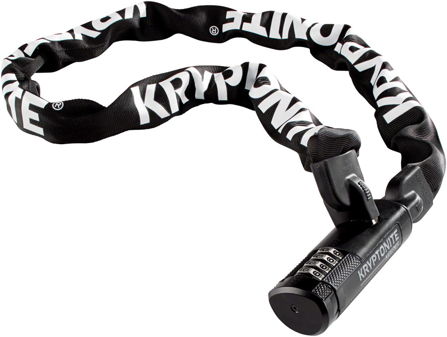 Kryptonite Keeper 712 Chain Lock with Combination: 3.93' (120cm) Kryptonite Keeper 712 Chain Lock with Combination: 3.93' (120cm)