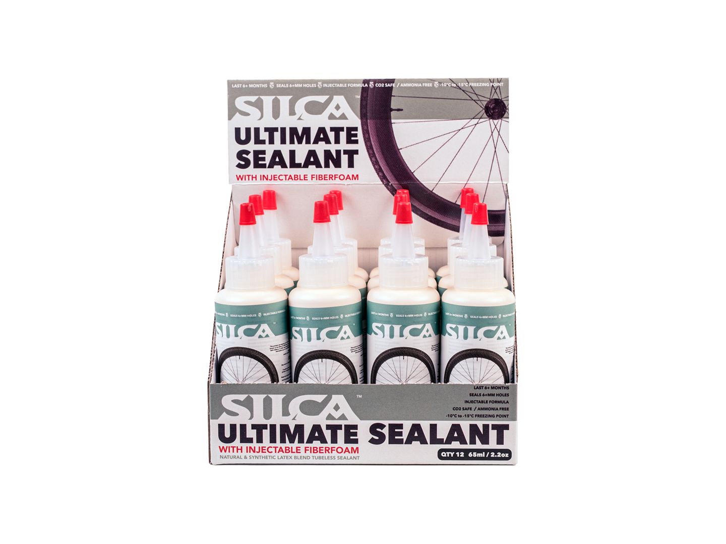 Silca Ultimate Tubeless with FiberFoam 65mL 12 Pack Sealant