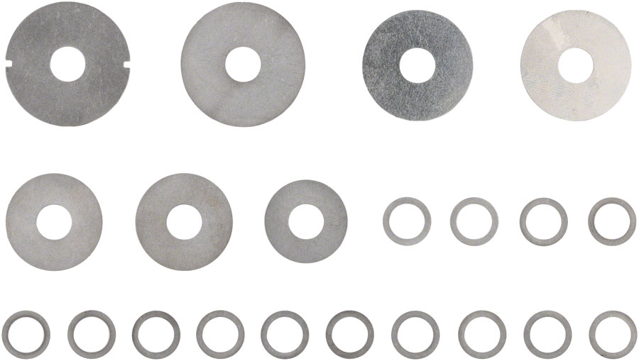 FOX Valve Stack Assembly 2022 FLOAT X DHX Base Valve Lever Mode variant 3