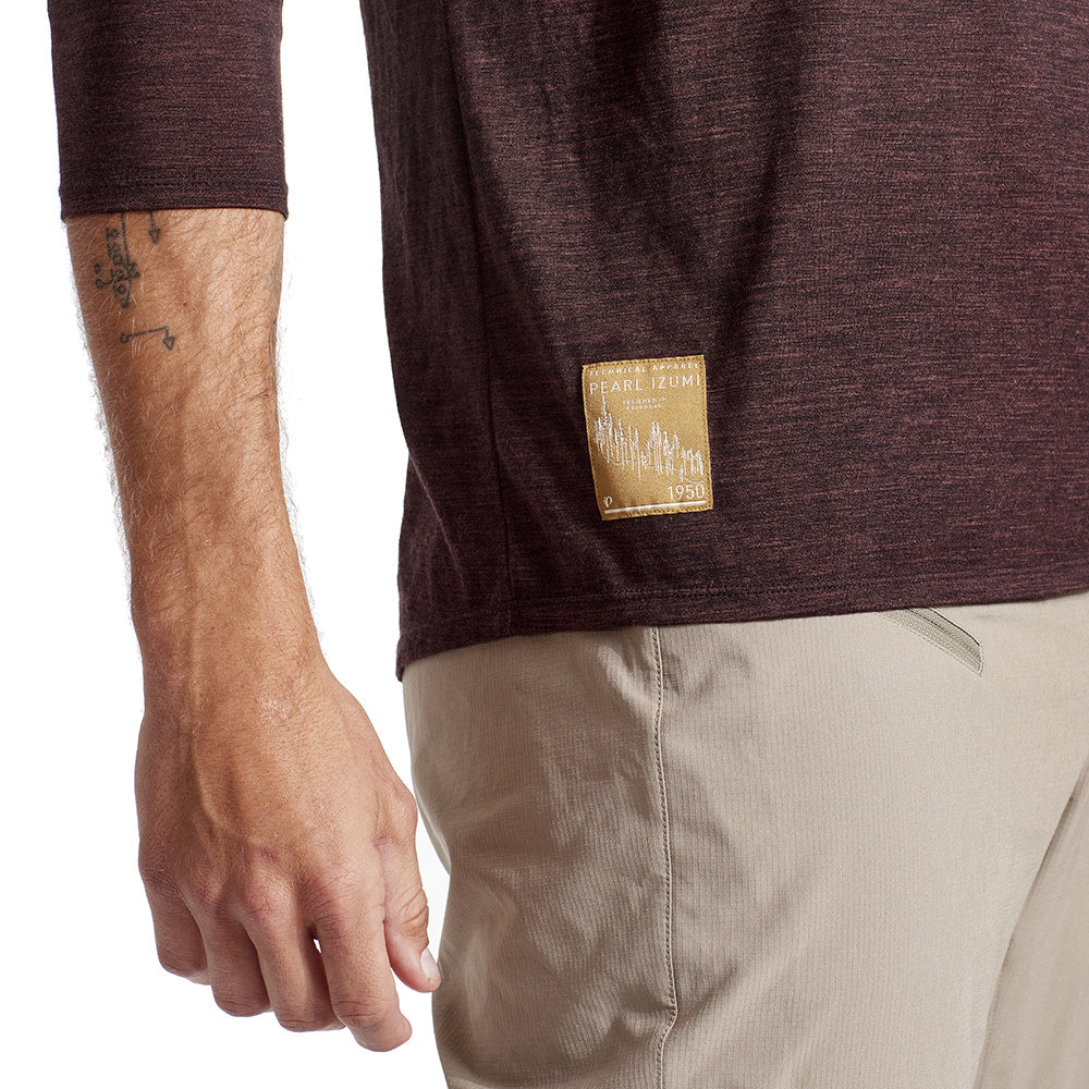 Men's Canyon Merino 3/4 Sleeve Jersey - Image 10