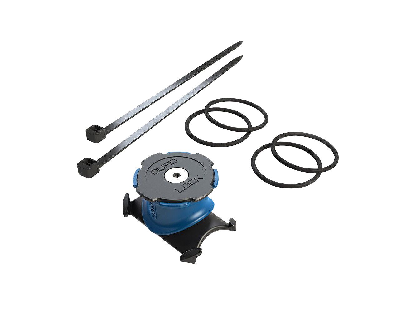 Quad Lock Stem/Handlebar Bike Mount Black/Blue variant 1