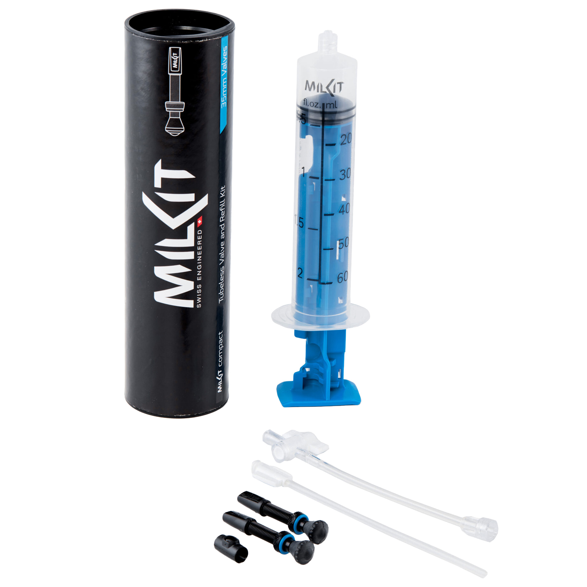 MilKit Compact Tubeless Valve and Applicator Kit