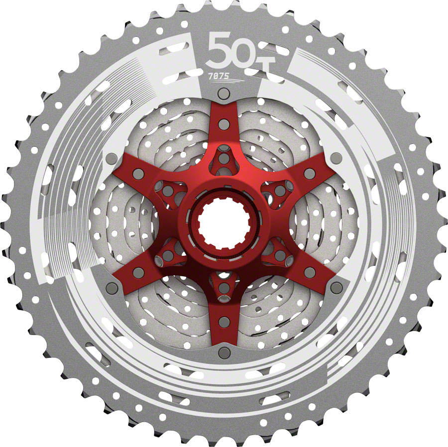 Sunrace CSMX8 11sp Cassette 11-42t - Silver - Image 7
