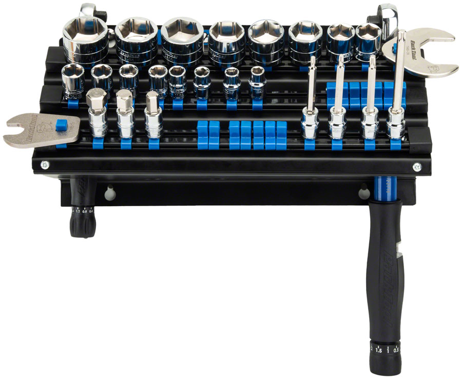 Park Tool JH-3 Wall-Mounted Socket, Bit & Torque Tool Organizer - Image 3