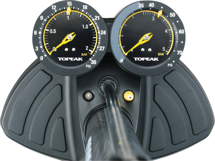Topeak JoeBlow Dualie Floor Pump - Image 2