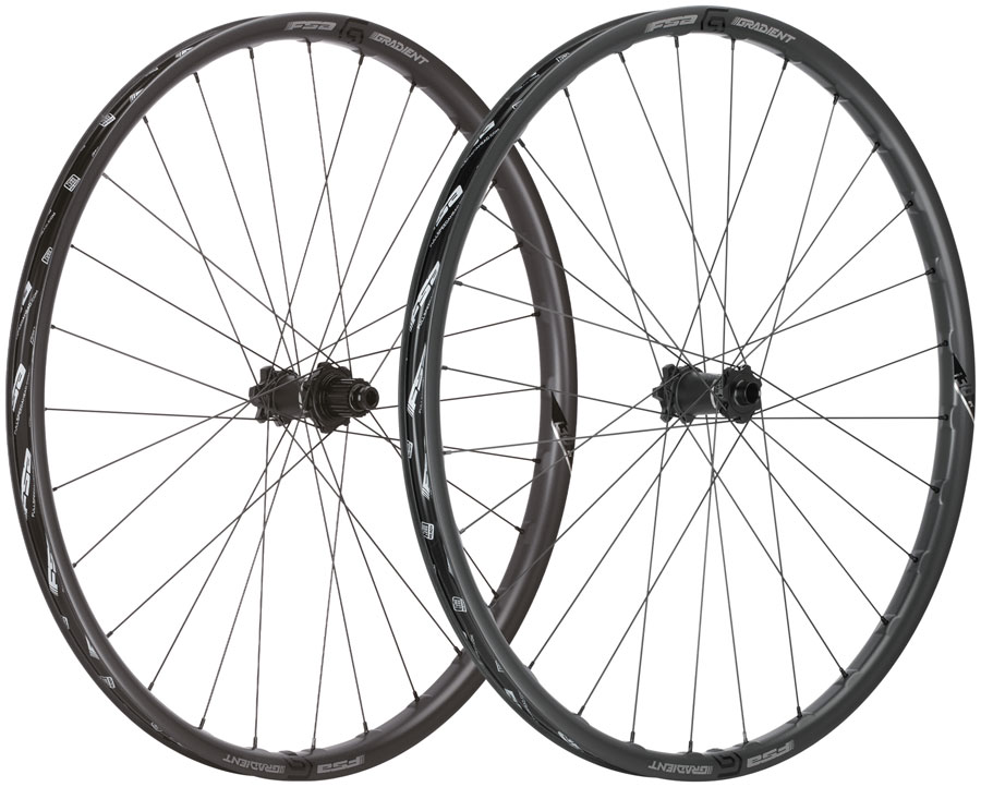Full Speed Ahead Gradient i30 Carbon Wheelset - 29", 15 x 110mm/12 x 148mm, 6-Bolt, Black, 28H
