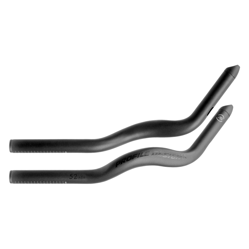 Profile design 52 ASA Aerobar Extensions 22.2 340mm 137mm 52° Black Extensions Alloy