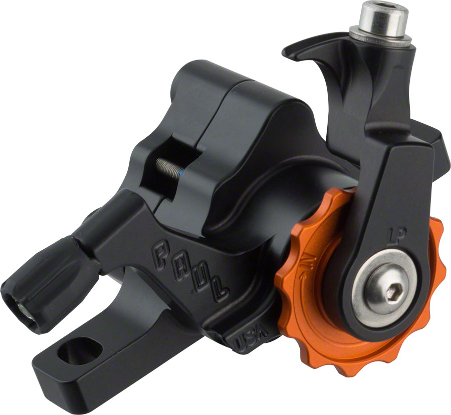 Paul Component Engineering Klamper Disc Caliper Long Pull BLK Orange Adjusters Paul Component Engineering Klamper Disc Caliper Long Pull BLK Orange Adjusters