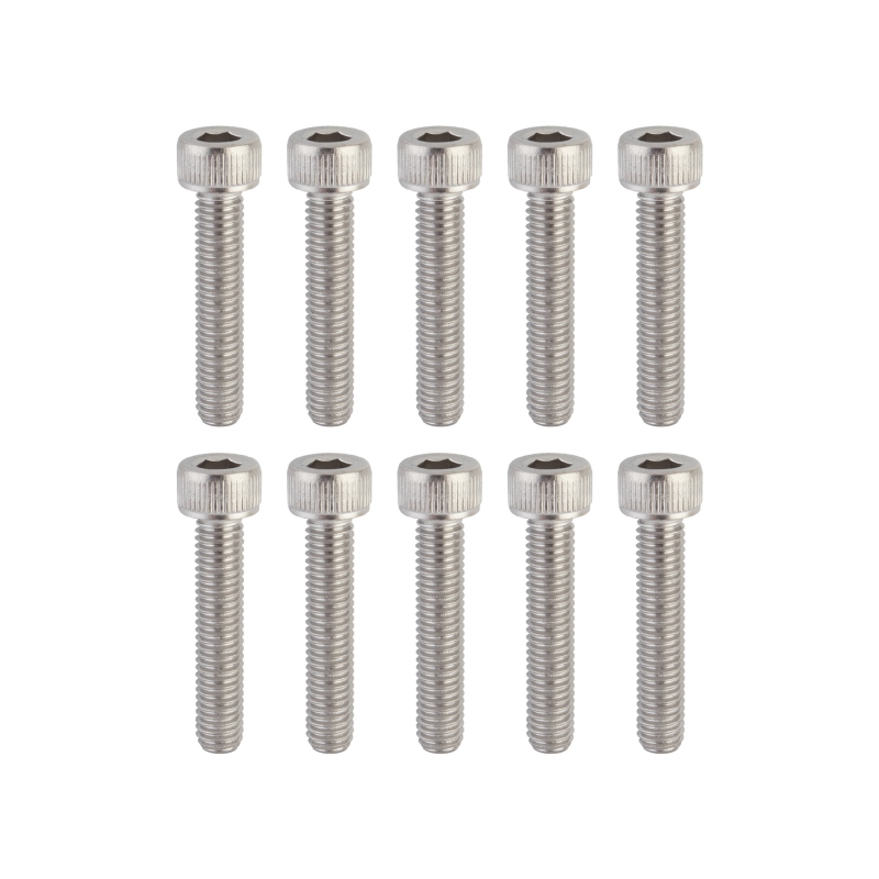 Sunlite Stainless Steel Socket Cap Bolts M5 x 25 M5x.80mm TP Bag of 10