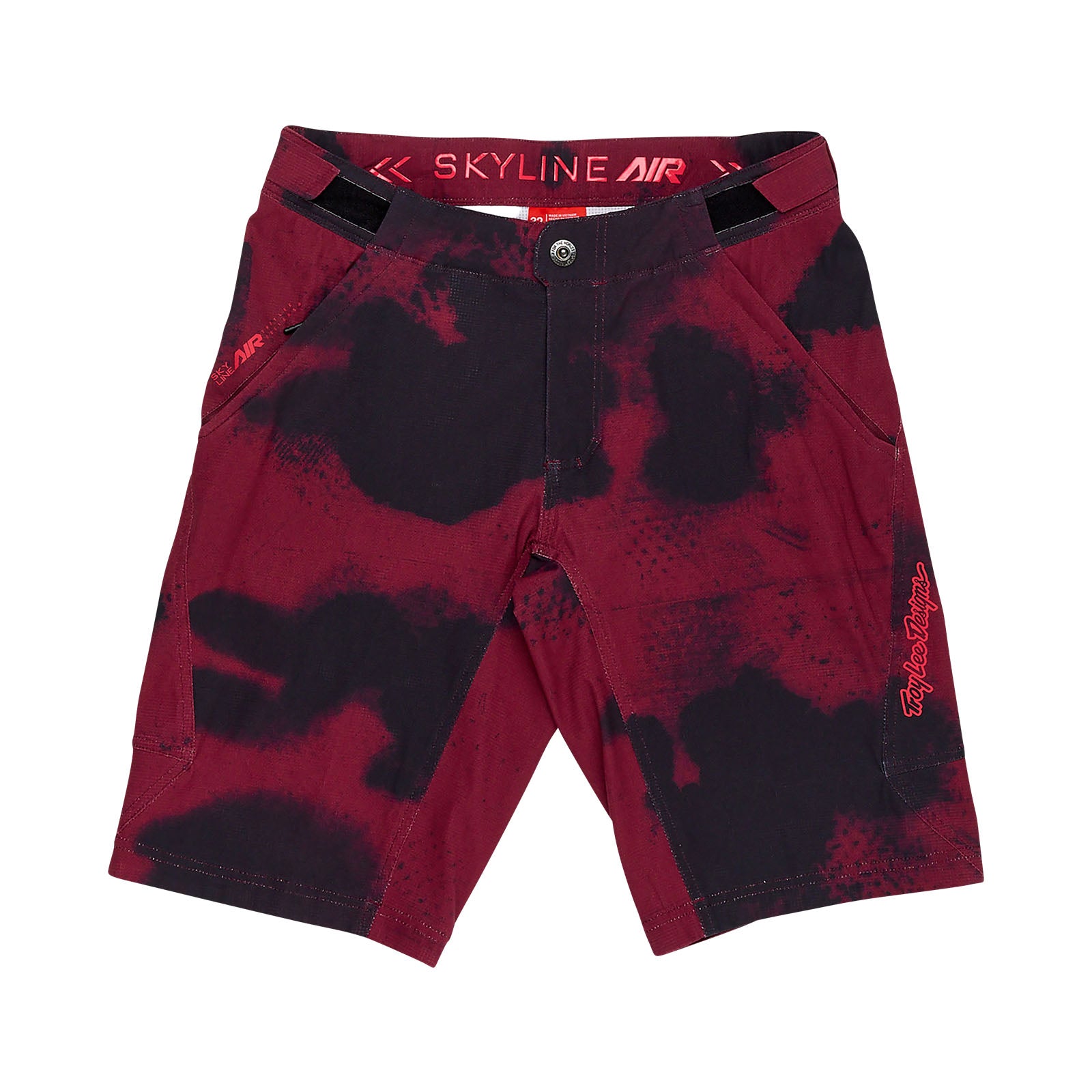 Skyline Air Short W/Liner Flared Oxblood Skyline Air Short W/Liner Flared Oxblood