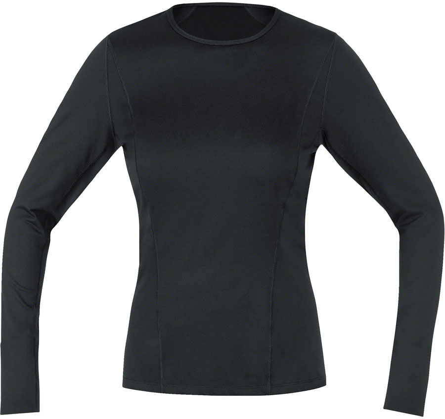 Gorewear Base Layer Thermo Long Sleeve Shirt - Black Women's Large