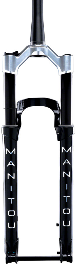 Manitou R8 Pro Suspension Fork - 29" 120 mm 15 x 110 mm 44mm Offset, Black/Silver - Image 2