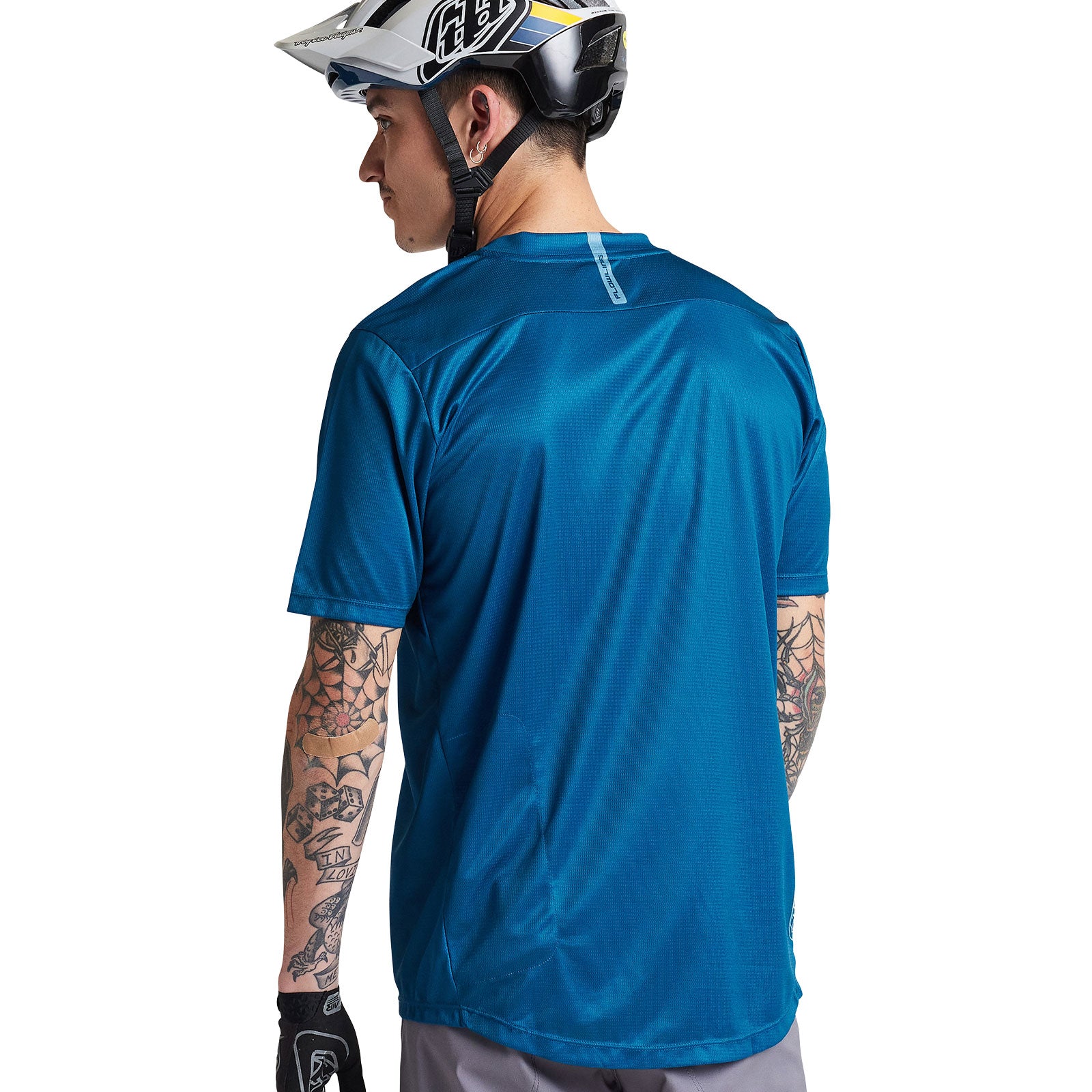 Flowline SS Jersey Solid Slate Blue - Image 9