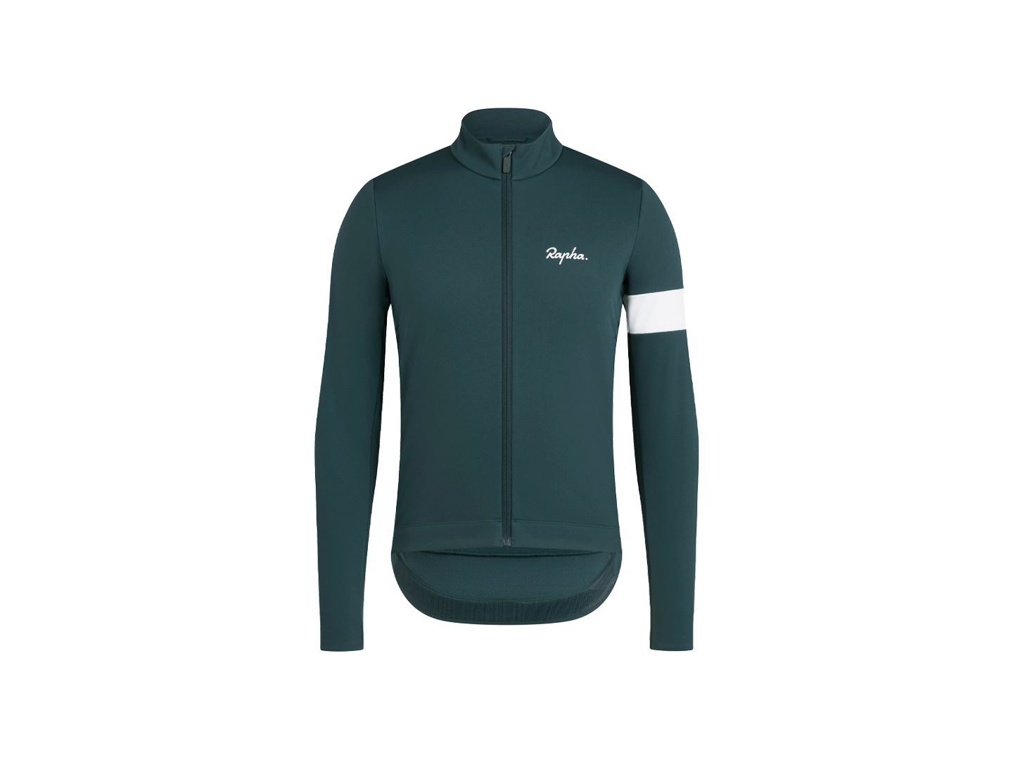 Rapha Core Winter Men Small Forest Green/White Jacket