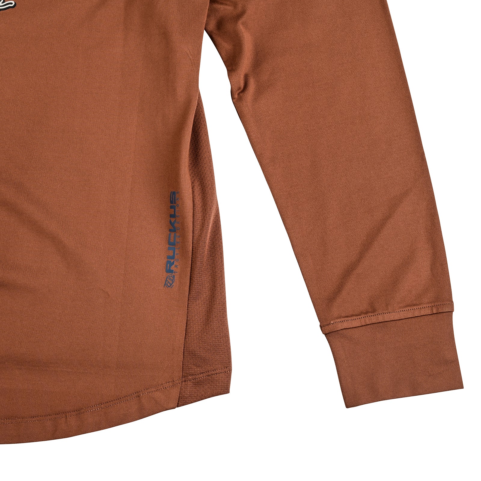 Ruckus Long Sleeve Ride Tee Wheelies Chocolate - Image 5