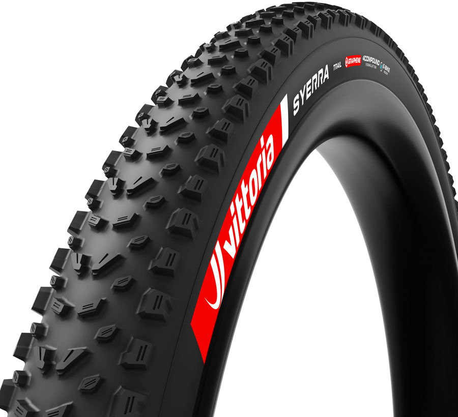 Vittoria Syerra Tire - 29 x 2.4 Tubeless Folding BLK/Brown 4C Trail TNT Graphene G2.0
