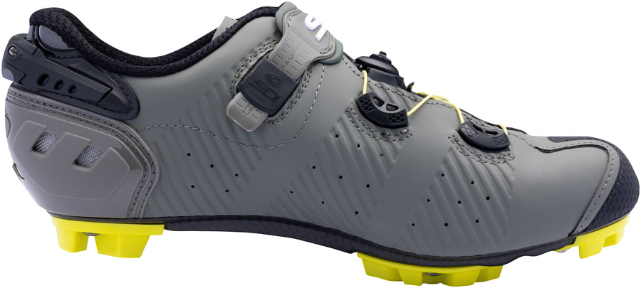 SIDI Drako 2S SRS Mountain Clipless Shoes - Men's Military Yellow - Image 4