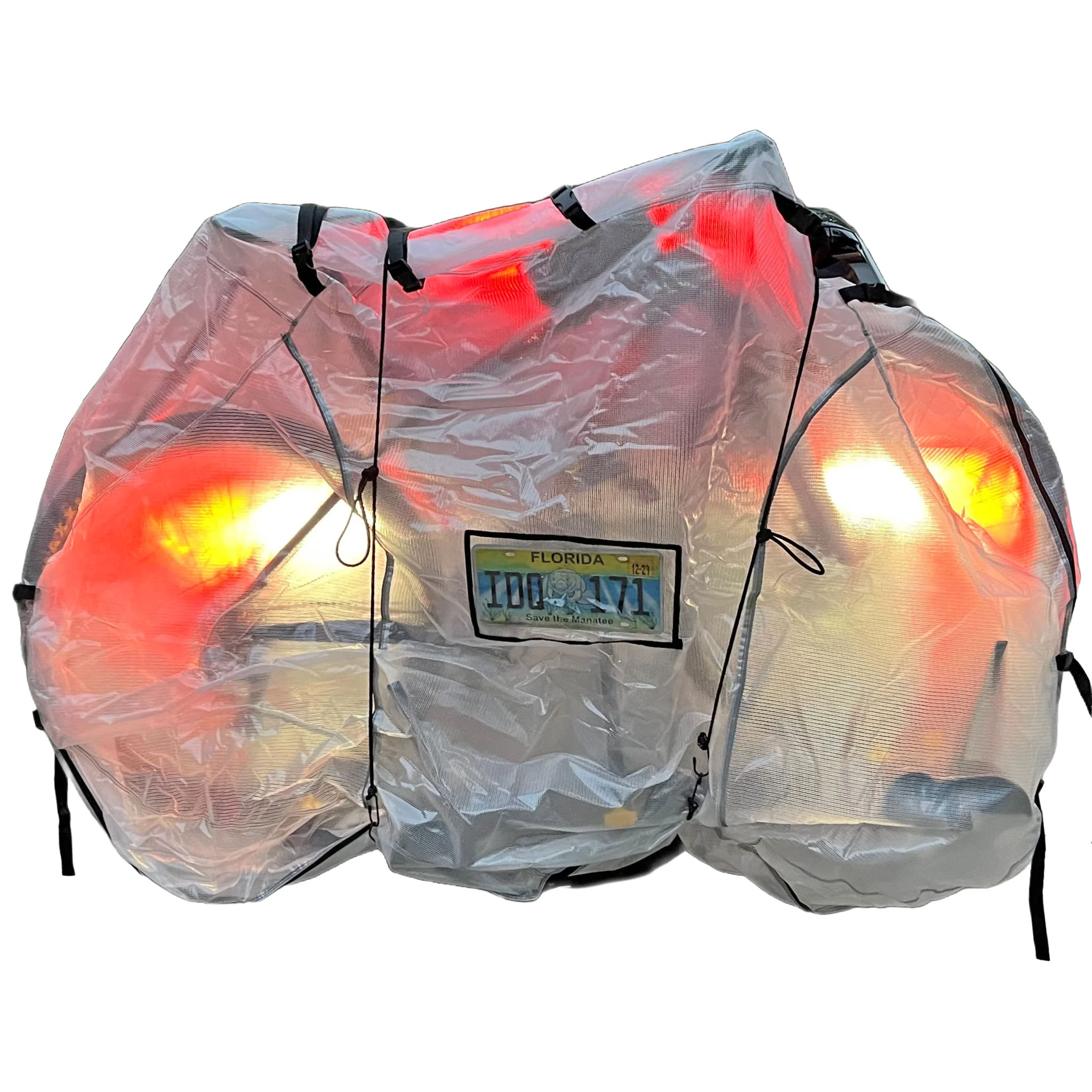 BiKASE Dual Or Single Ebike Cover Black