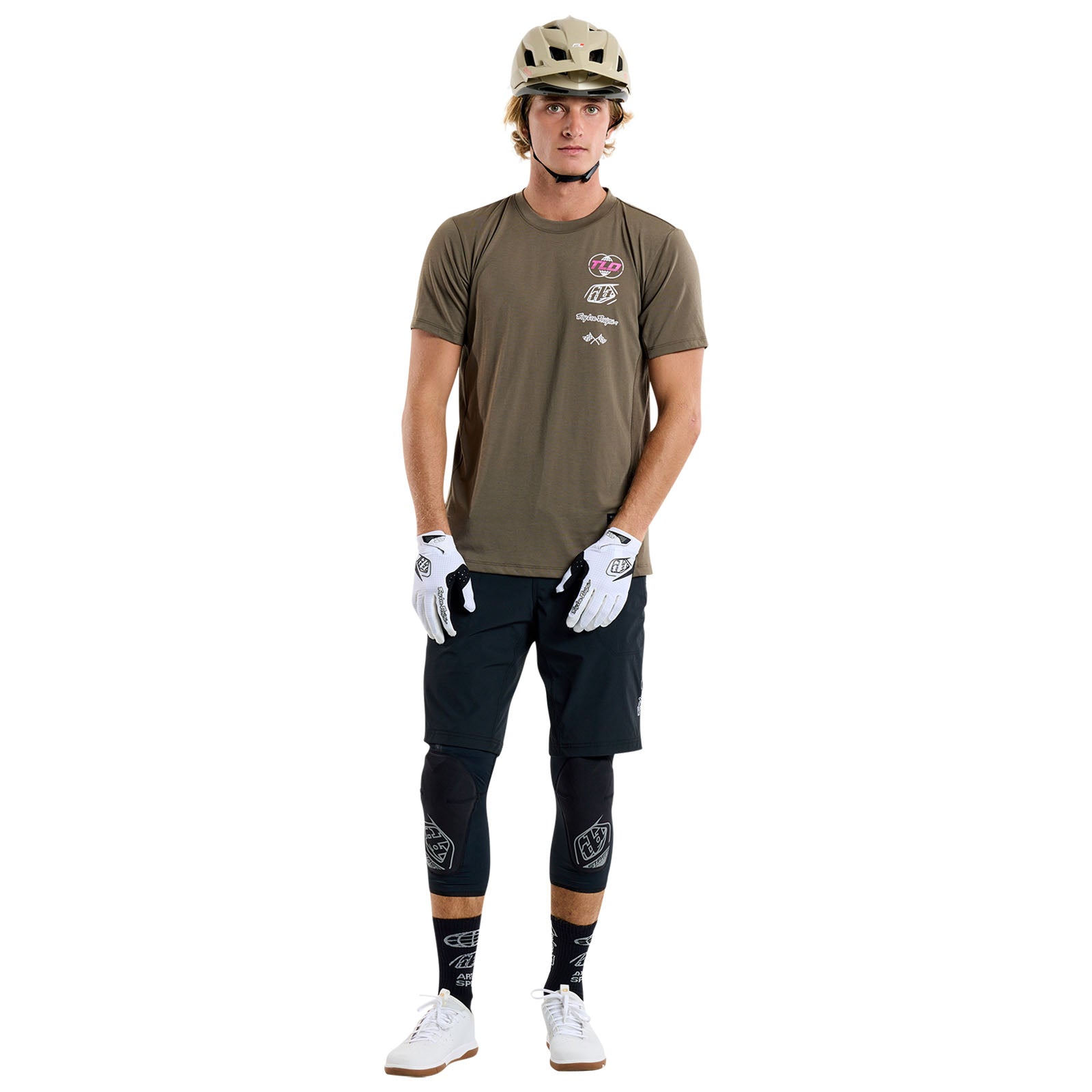 Skyline Short Sleeve Ride Tee Worldwide Caper - Image 6